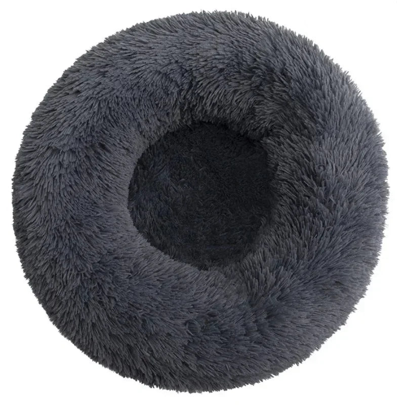 Lit Rond Douillet pour Chats et Chiens