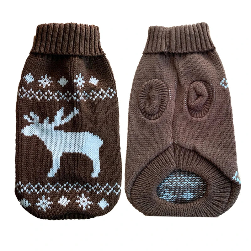 Pull en laine pour chiens