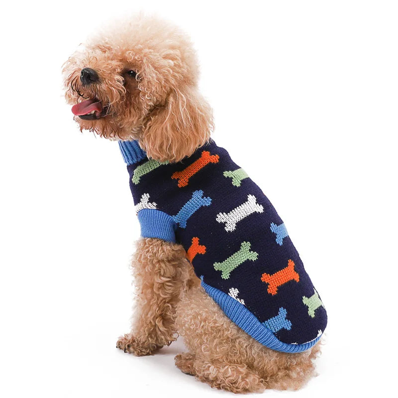 Pull en laine pour chiens