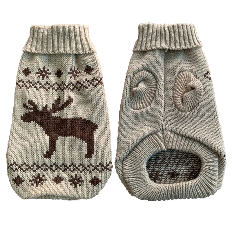 Pull en laine pour chiens