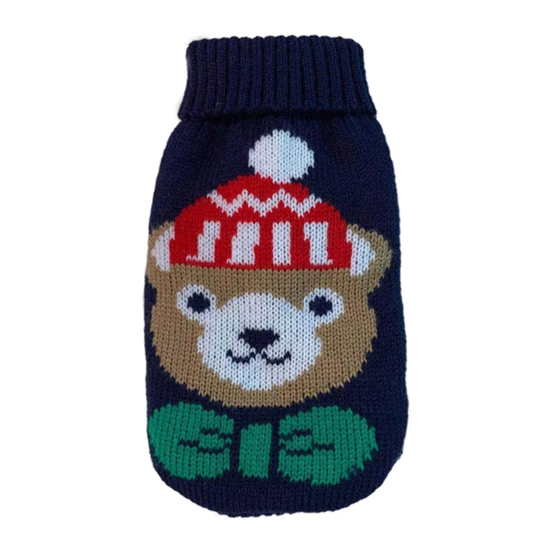 Pull en laine pour chiens