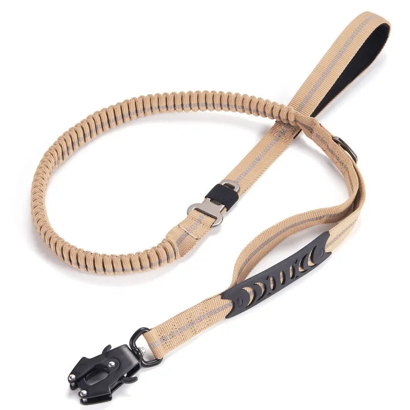 Laisse Élastique Réfléchissante avec Ceinture de Sécurité 🐾