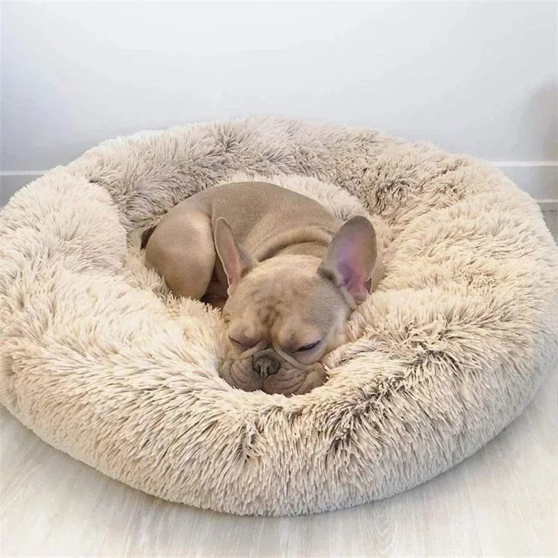 Lit Rond Douillet pour Chats et Chiens