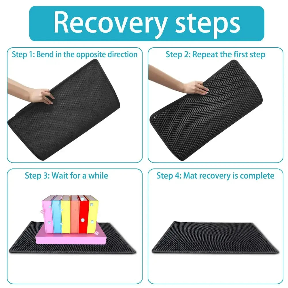Tapis sortie de litière