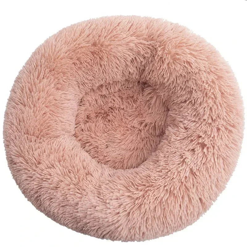 Lit Rond Douillet pour Chats et Chiens